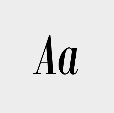 Bodoni italic